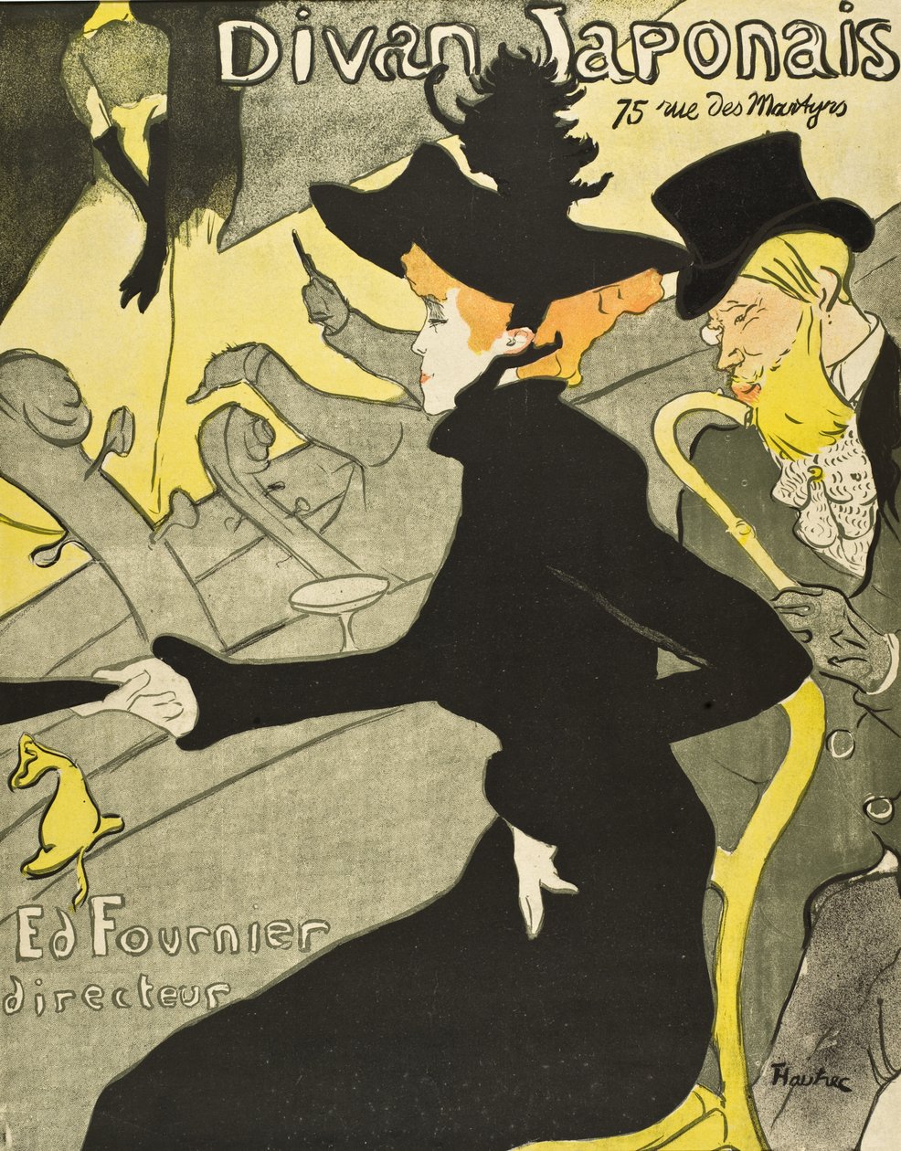 Divan Japonais autorstwa Henri de Toulouse-Lautrec