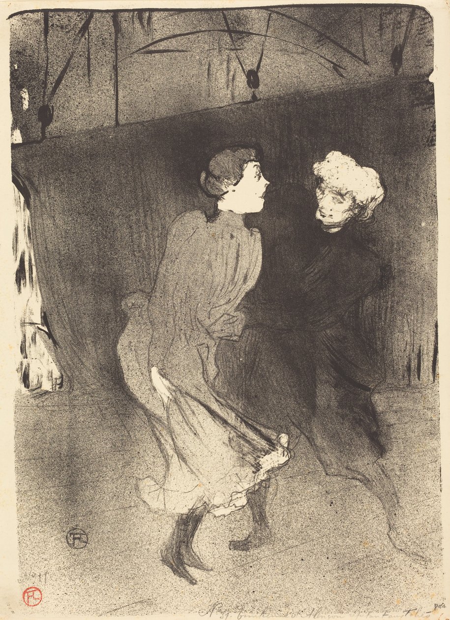 Próba generalna w Folies-Bergère autorstwa Henri de Toulouse-Lautrec