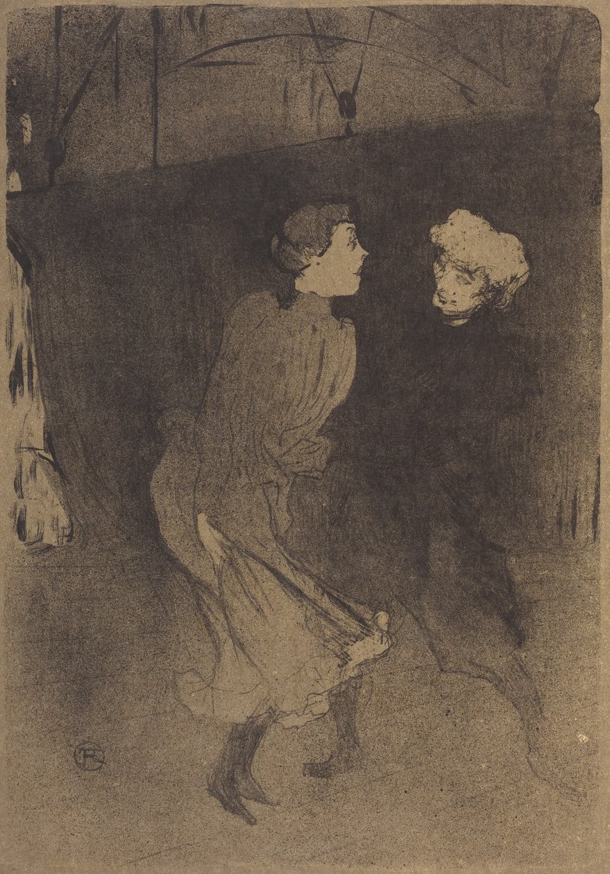 Próba generalna w Folies-Bergère autorstwa Henri de Toulouse-Lautrec