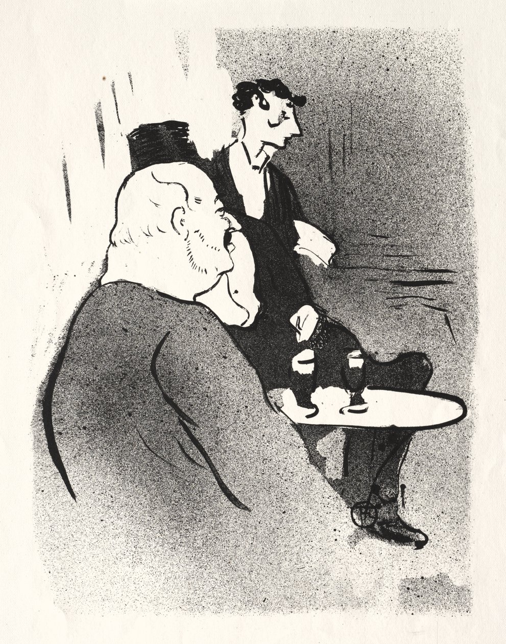 Ducarre do ambasadorów autorstwa Henri de Toulouse-Lautrec