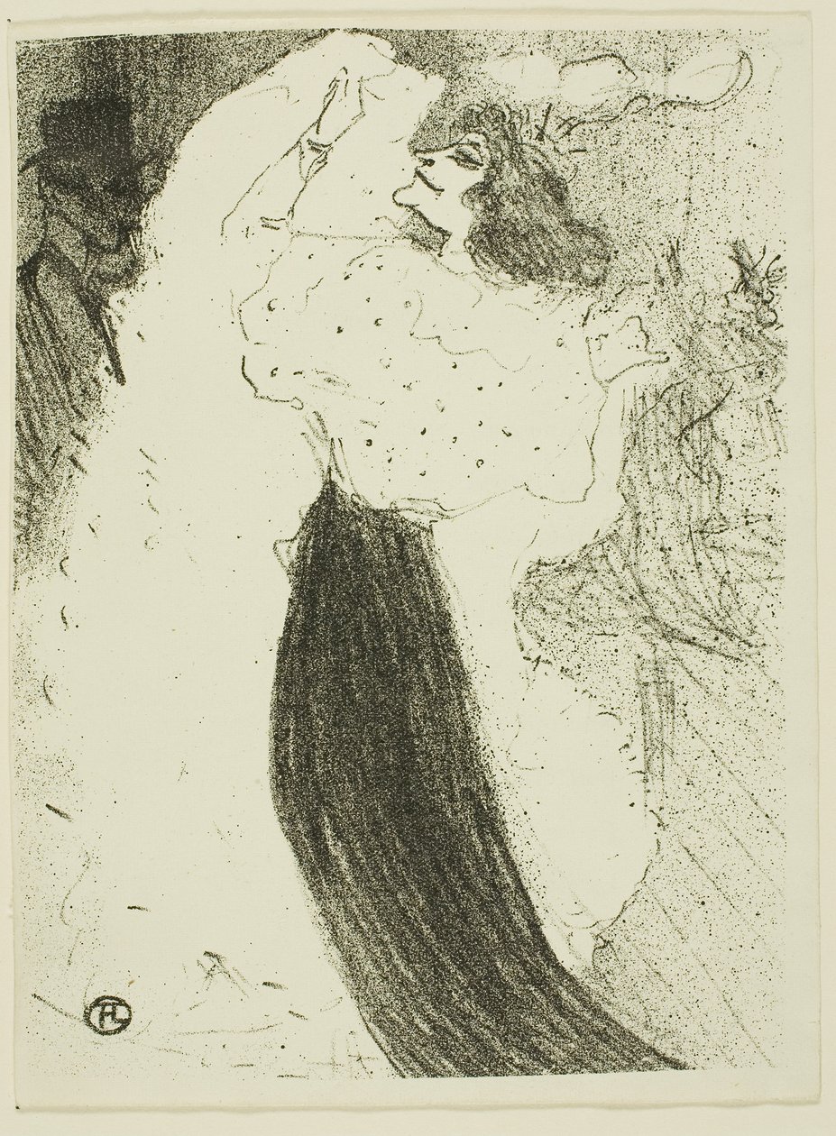 Taniec ekscentryczny autorstwa Henri de Toulouse-Lautrec