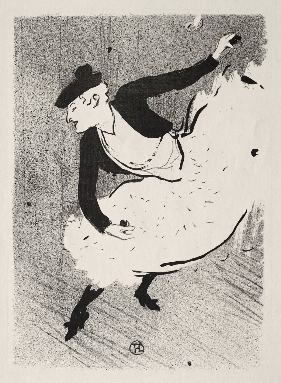 Edmee Lescot autorstwa Henri de Toulouse-Lautrec