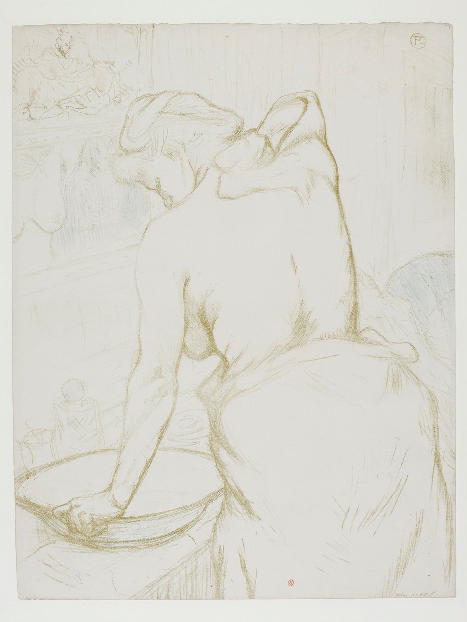 One: Kobieta, która się myje autorstwa Henri de Toulouse-Lautrec