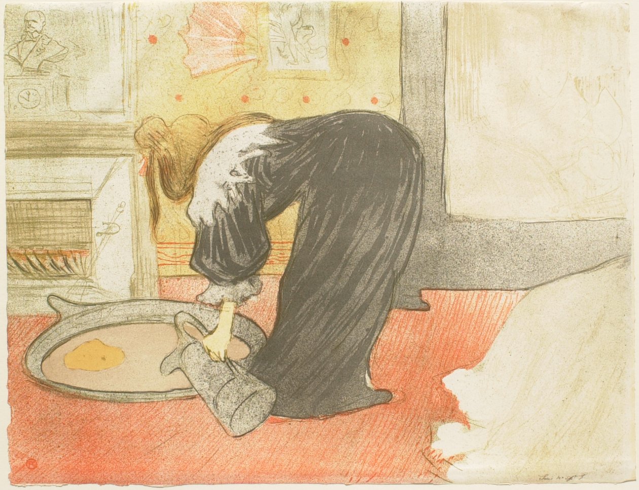 One: kobieta z balią autorstwa Henri de Toulouse-Lautrec
