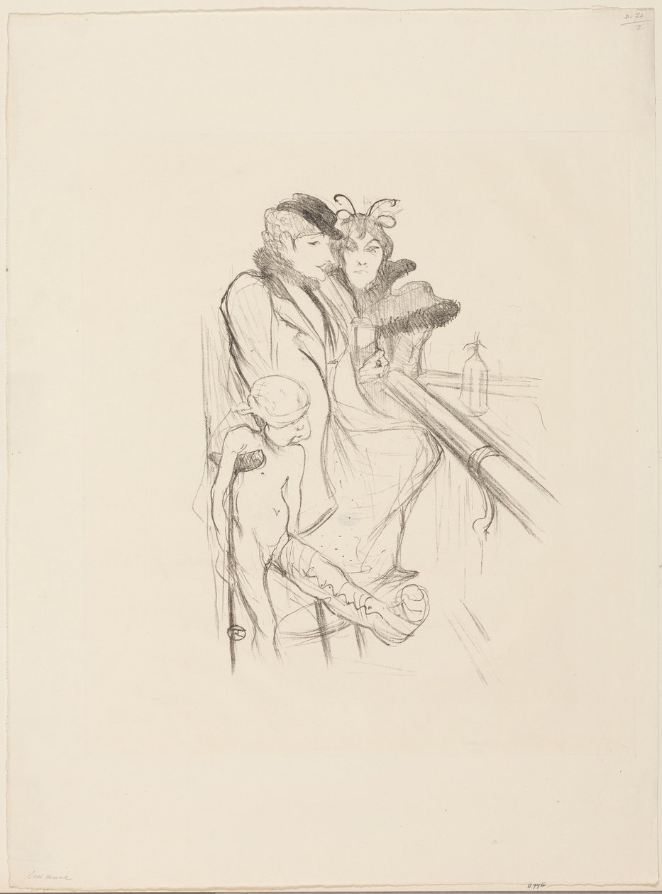 eros vanne autorstwa Henri de Toulouse-Lautrec