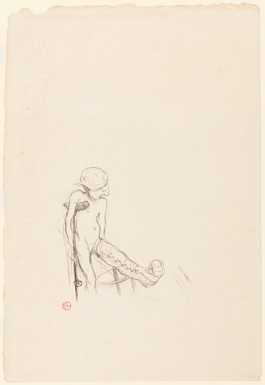 eros vanne autorstwa Henri de Toulouse-Lautrec