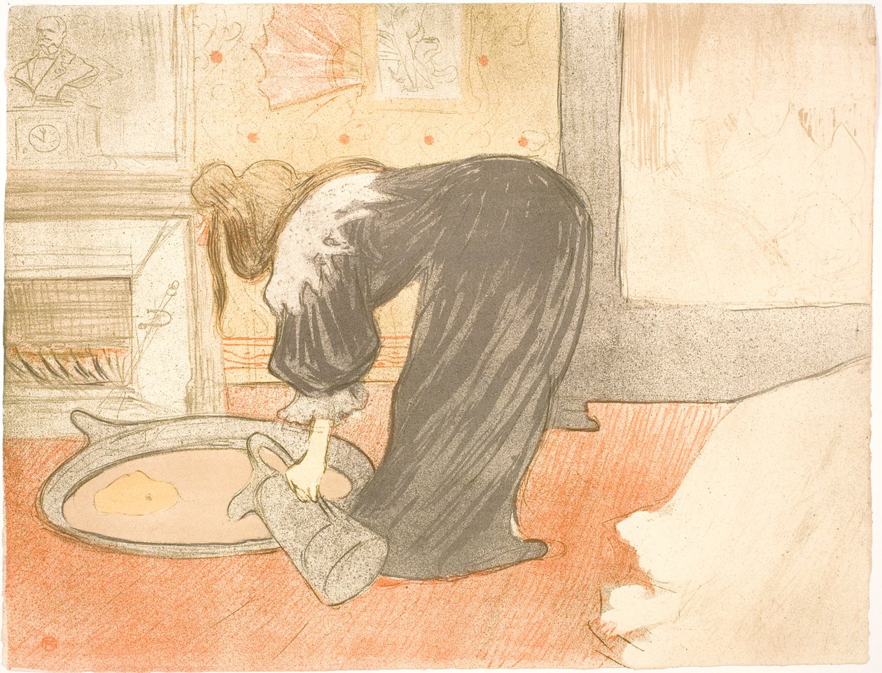 Kobieta w wannie autorstwa Henri de Toulouse-Lautrec