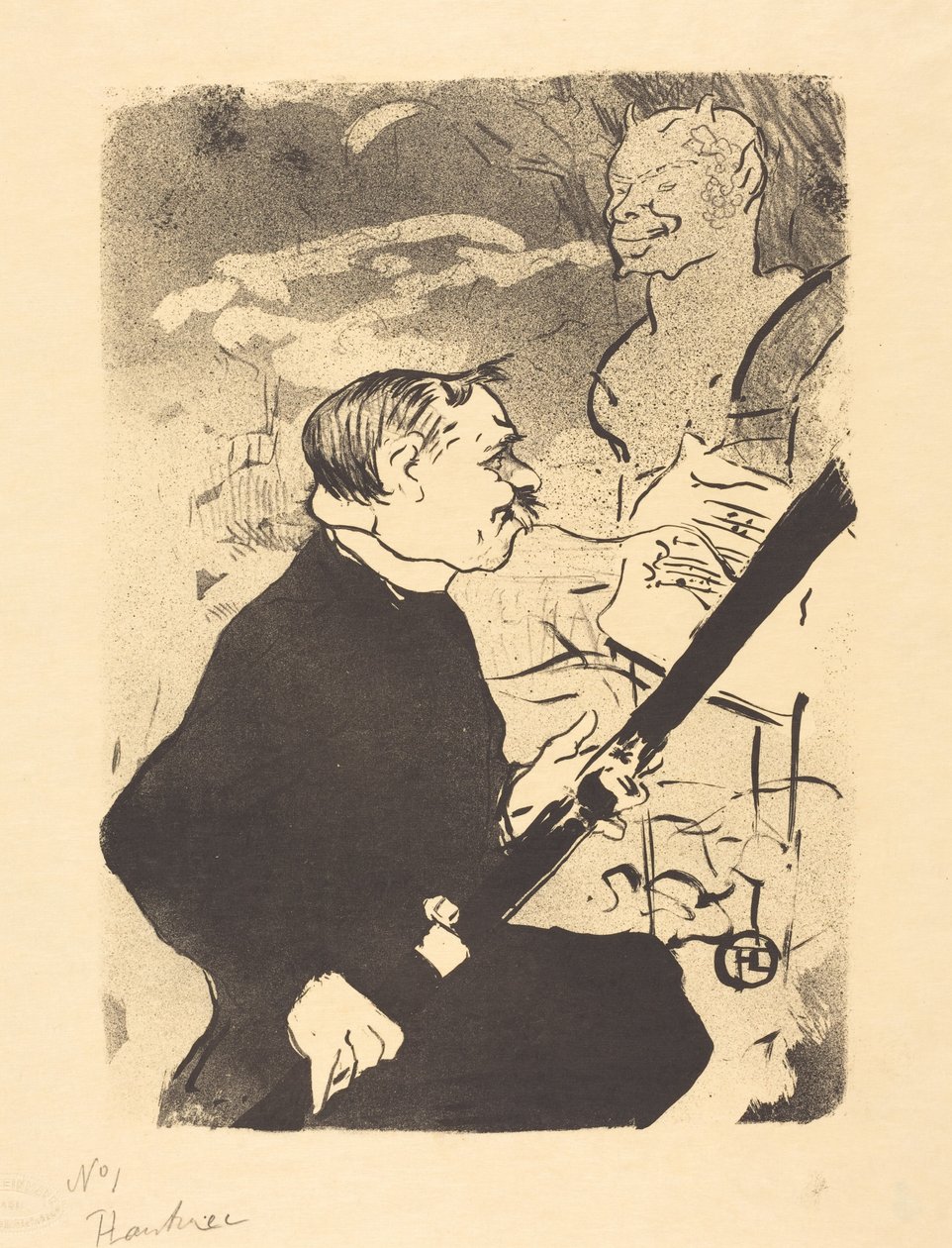 For You (Dla ciebie!...) autorstwa Henri de Toulouse-Lautrec