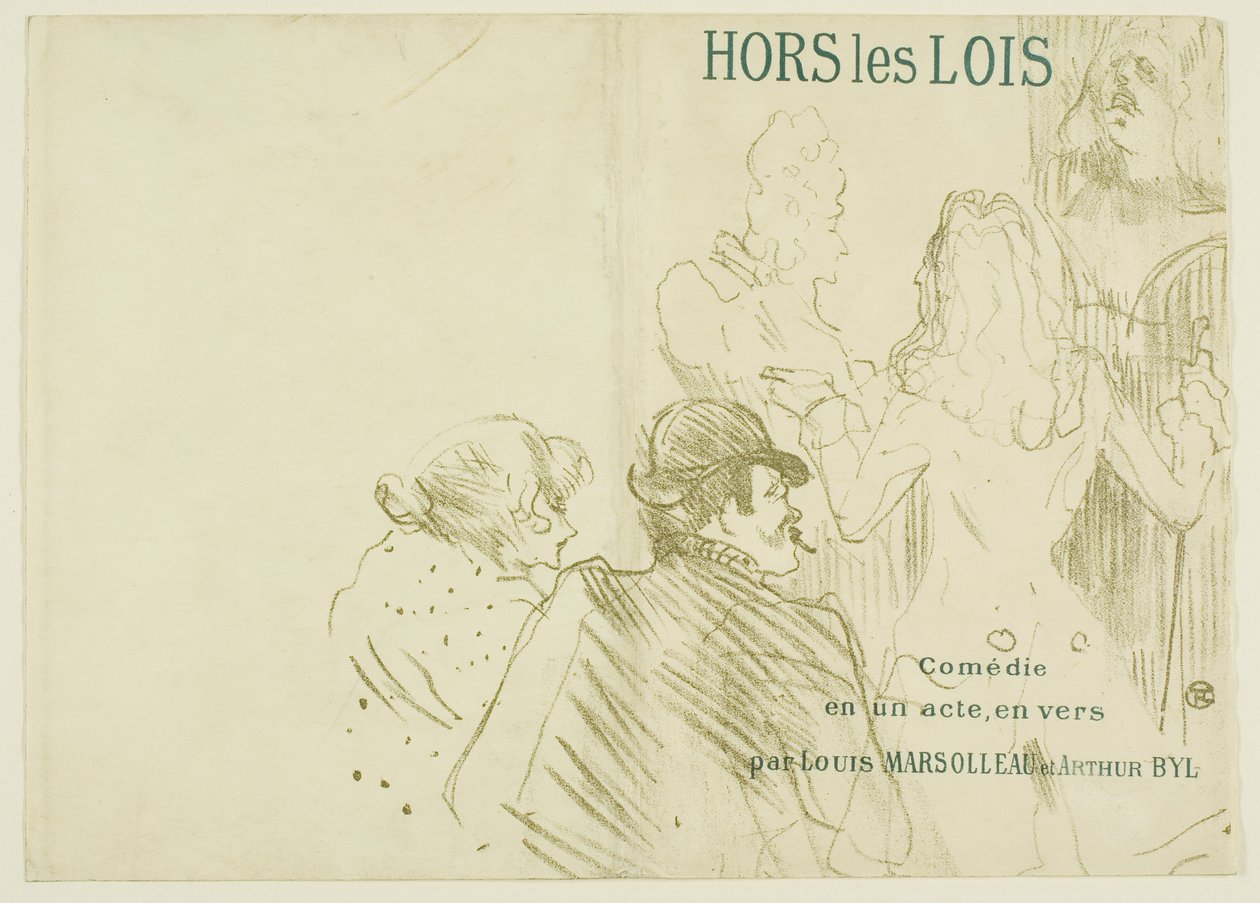 Hołd dla Moliera autorstwa Henri de Toulouse-Lautrec