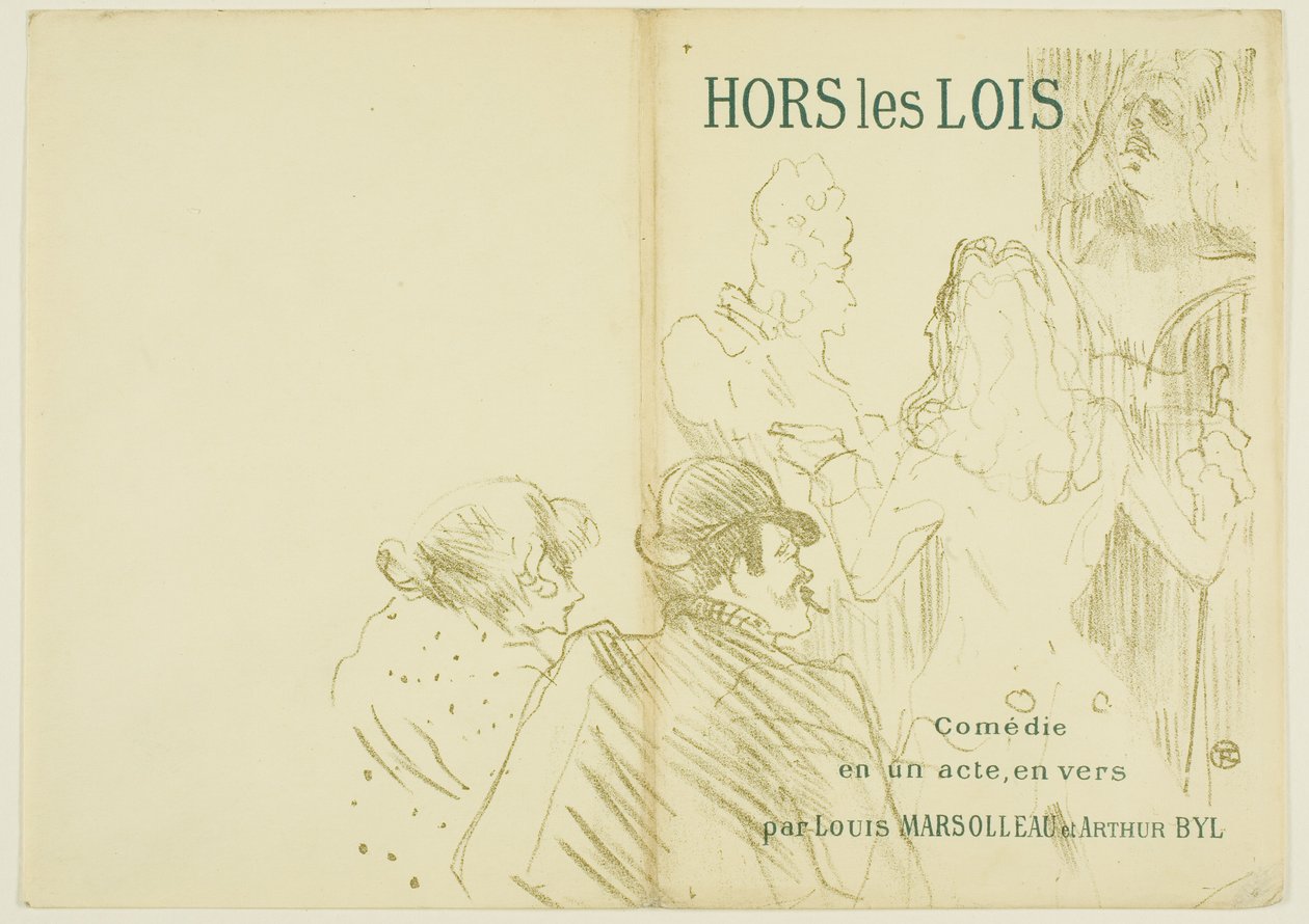 Hołd dla Moliera autorstwa Henri de Toulouse-Lautrec