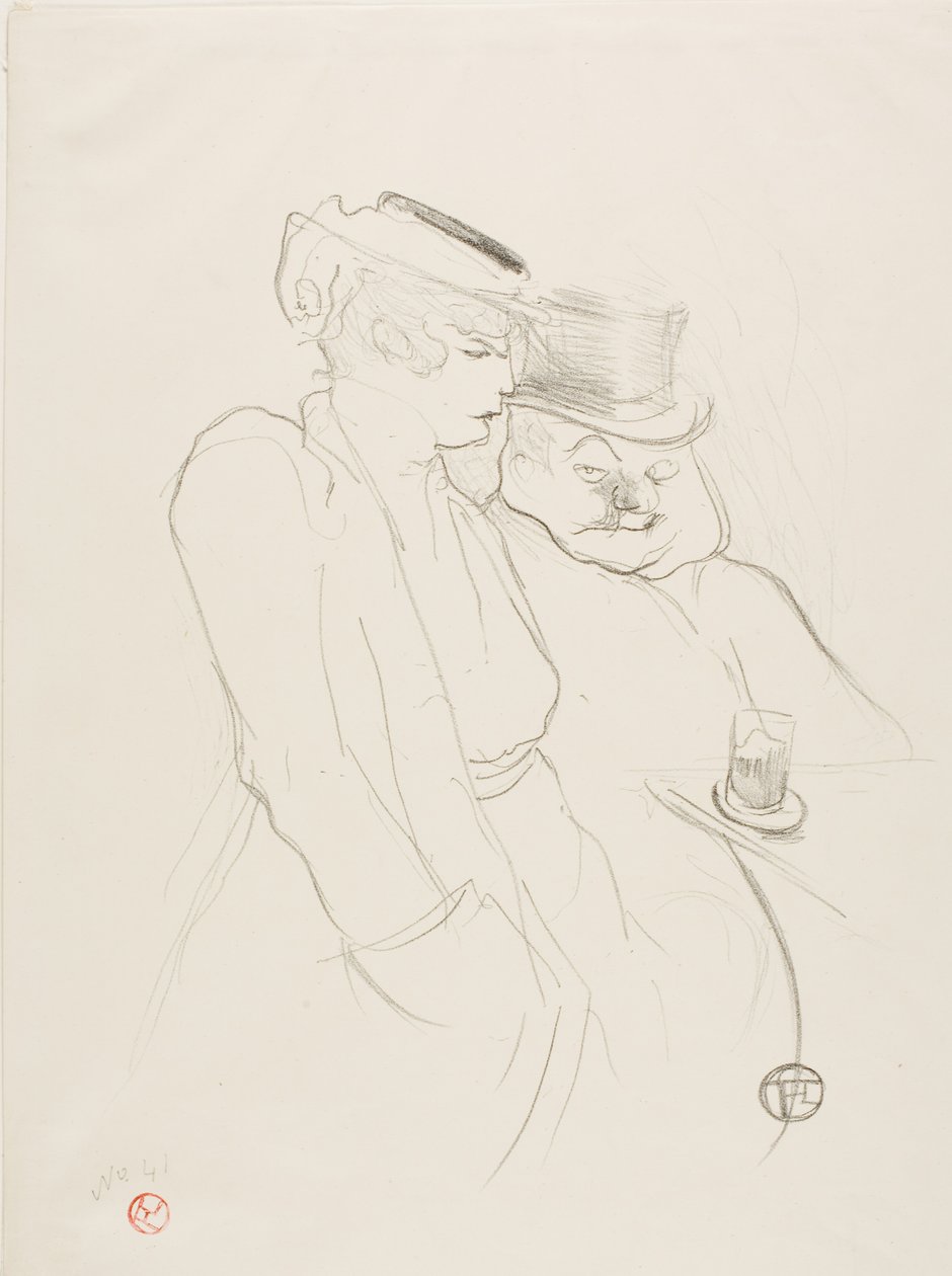 Po czterdziestce autorstwa Henri de Toulouse-Lautrec