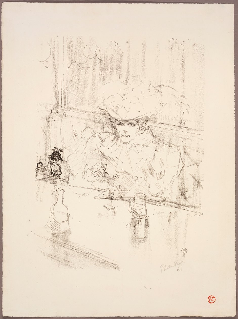 W Hannetonie autorstwa Henri de Toulouse-Lautrec