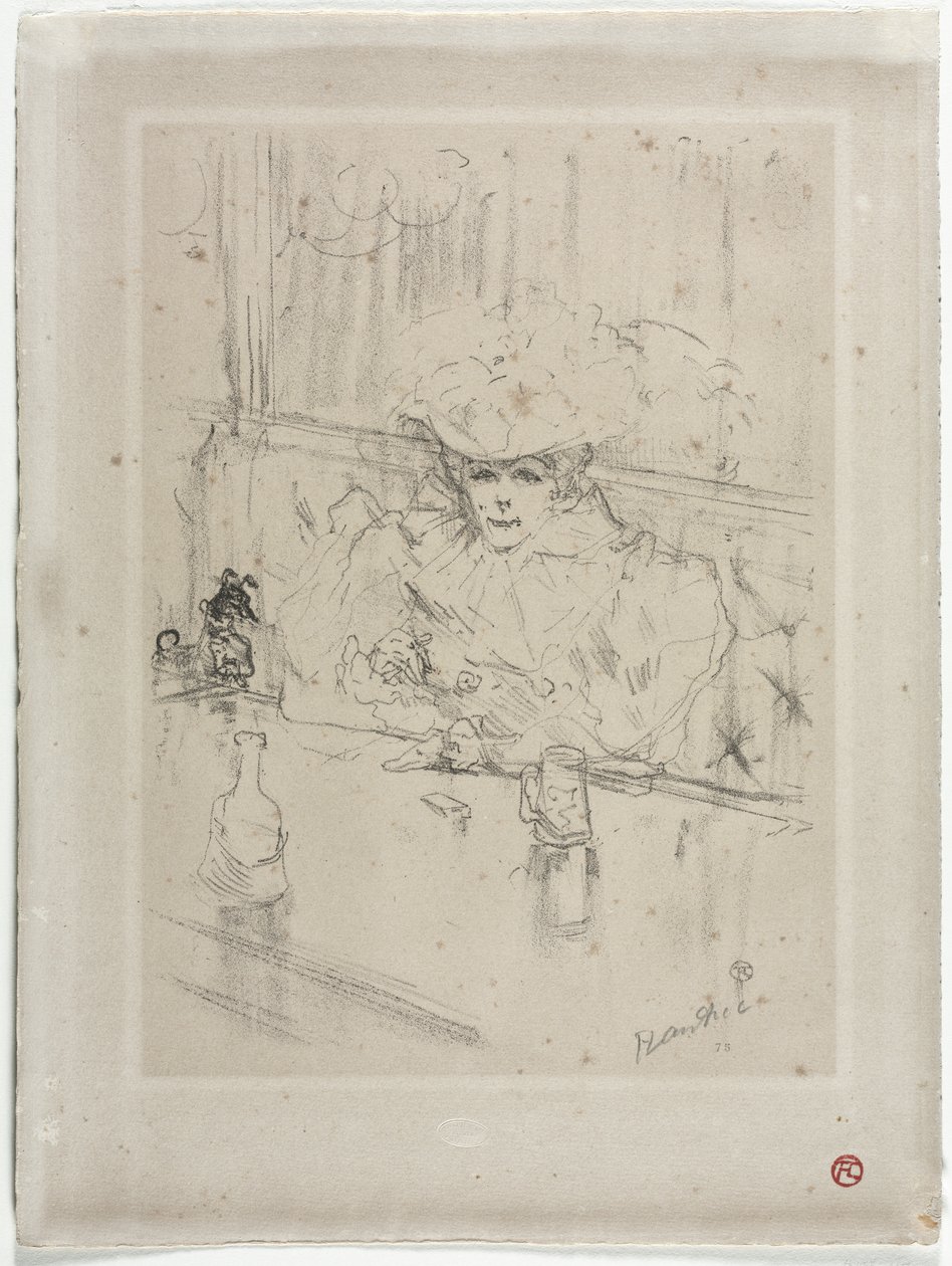 W Hannetonie autorstwa Henri de Toulouse-Lautrec