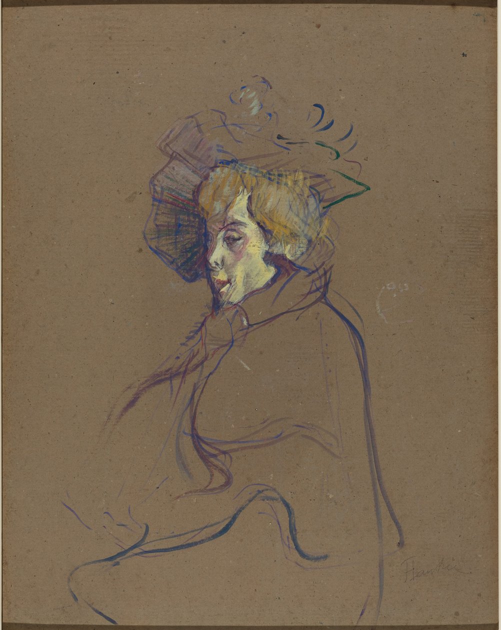 Jane Avril autorstwa Henri de Toulouse-Lautrec