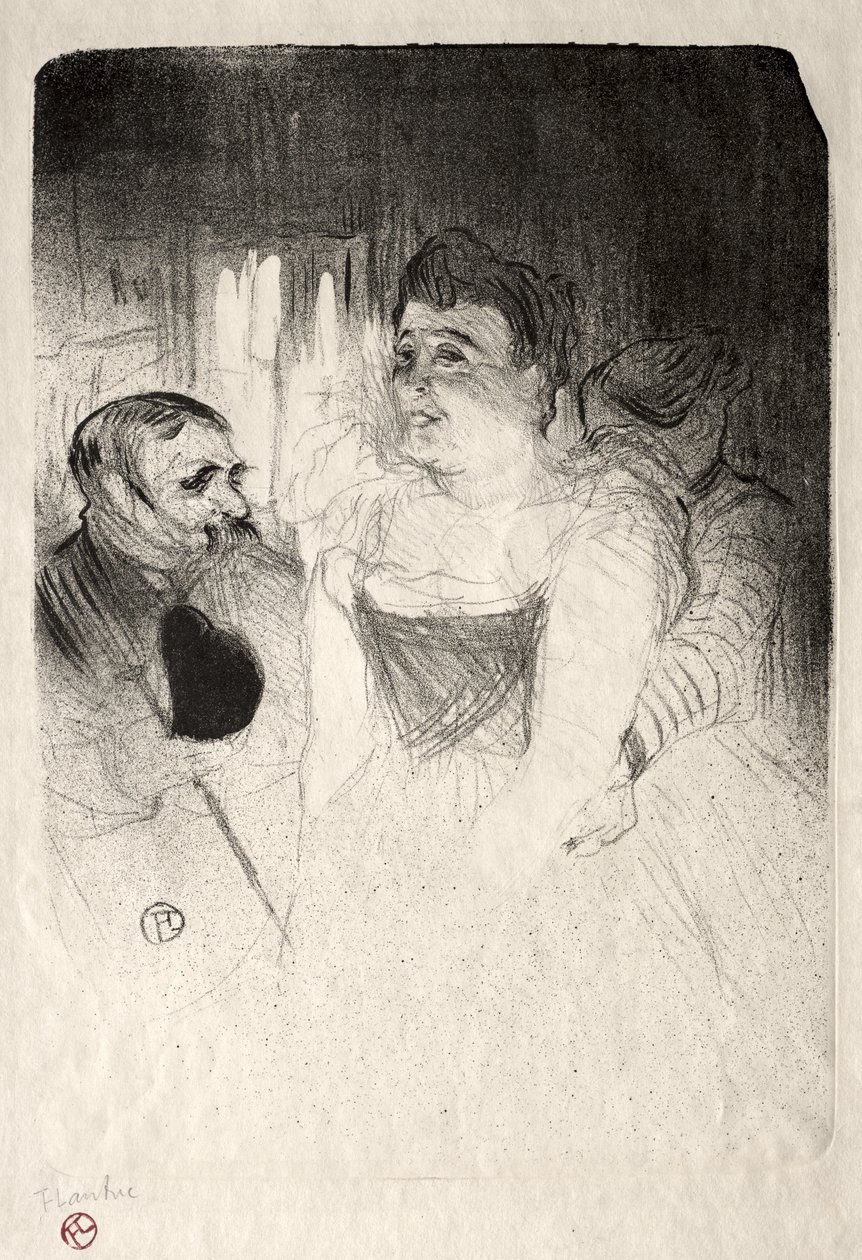 Judyk w loży autorstwa Henri de Toulouse-Lautrec