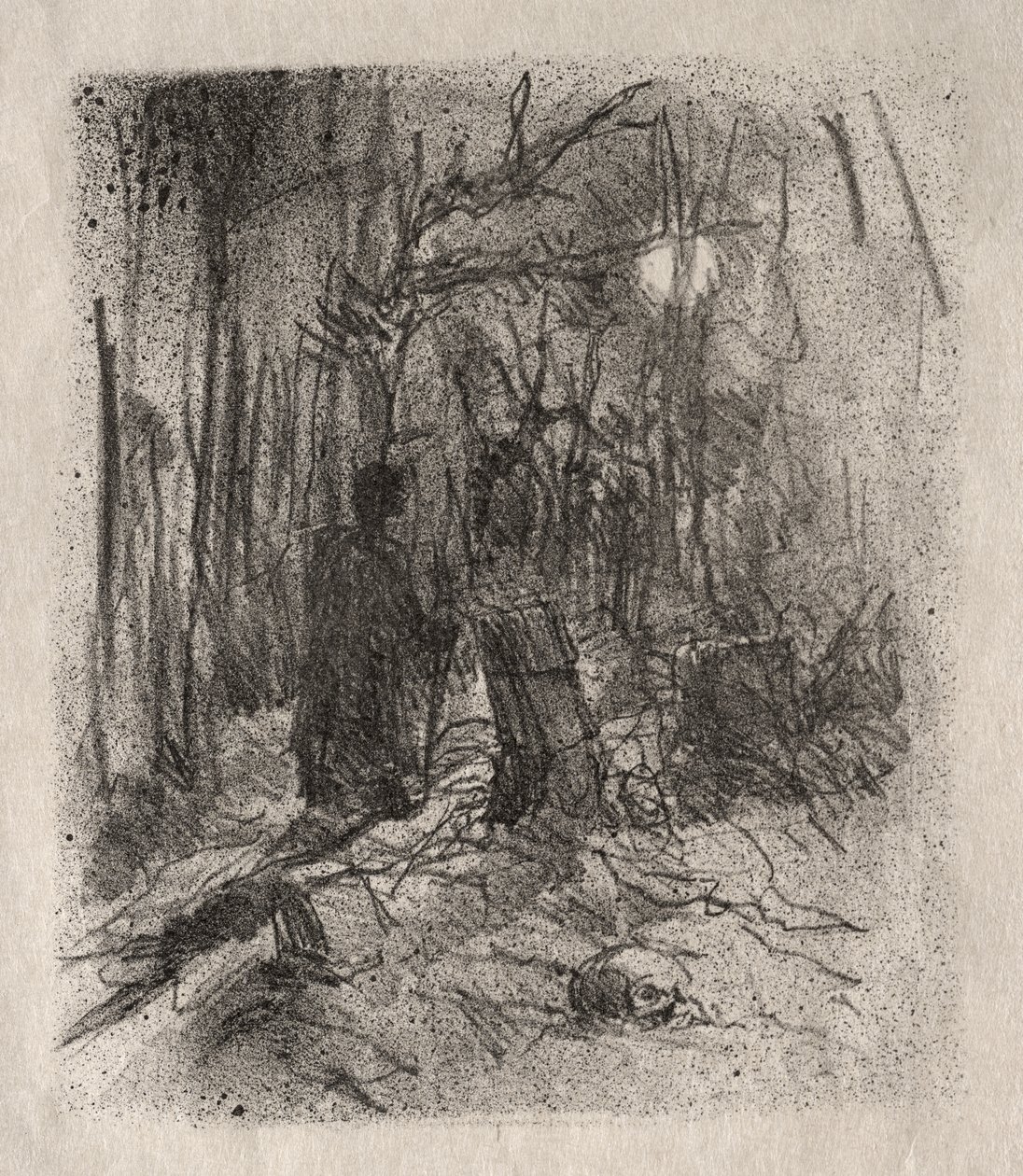 Cmentarz w Busk autorstwa Henri de Toulouse-Lautrec