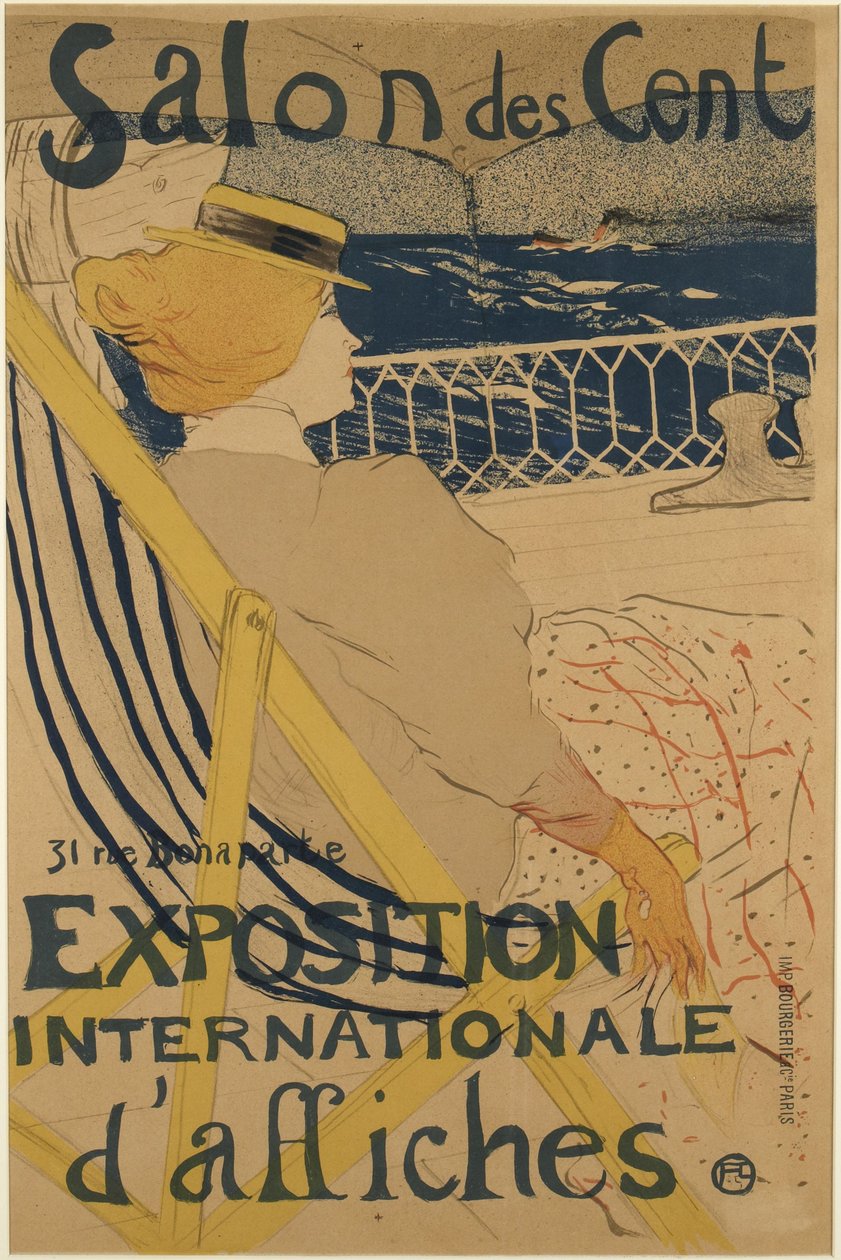 La Passagère du 54 – Rejs jachtem (Pasażerka z numerem 54 – Rejs) autorstwa Henri de Toulouse-Lautrec