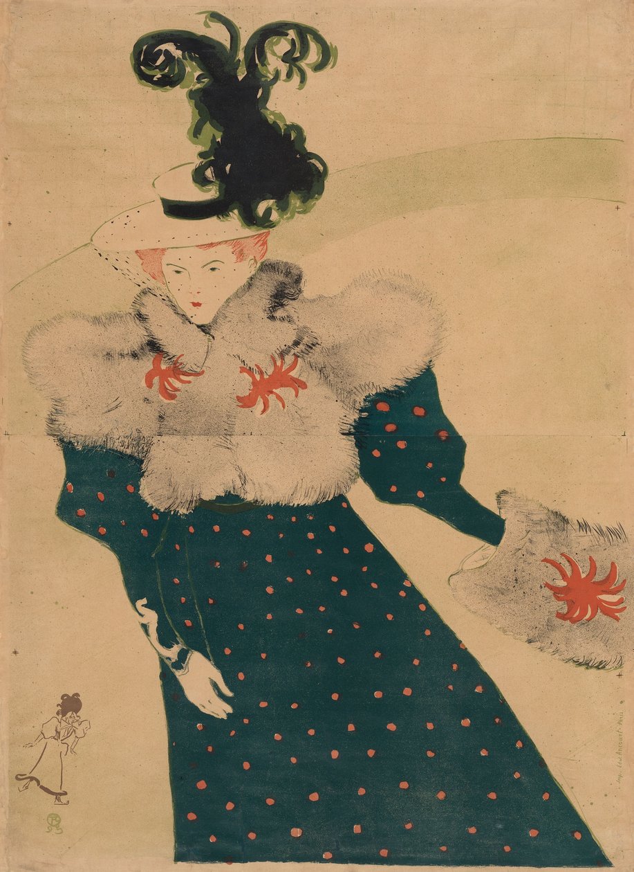 Biały magazyn autorstwa Henri de Toulouse-Lautrec