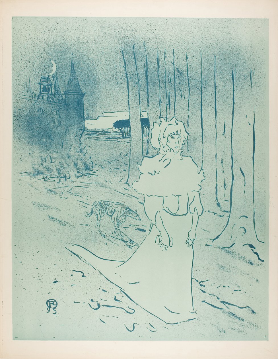 Alarm autorstwa Henri de Toulouse-Lautrec