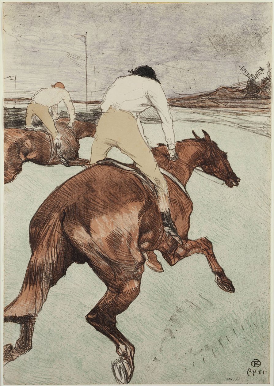 Le jockey (Dżokej) autorstwa Henri de Toulouse-Lautrec