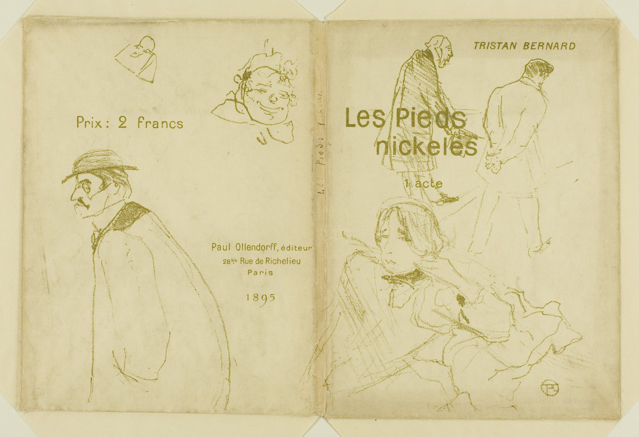 „Les Pieds nickelés” autorstwa Henri de Toulouse-Lautrec
