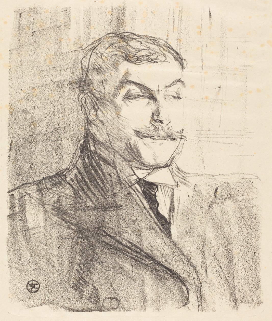 Lucien Guitry autorstwa Henri de Toulouse-Lautrec