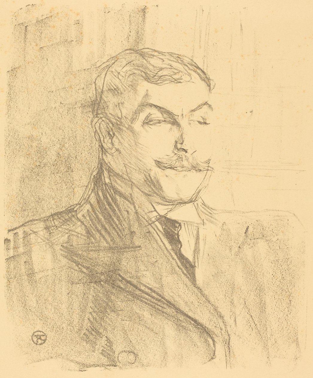 Lucien Guitry autorstwa Henri de Toulouse-Lautrec