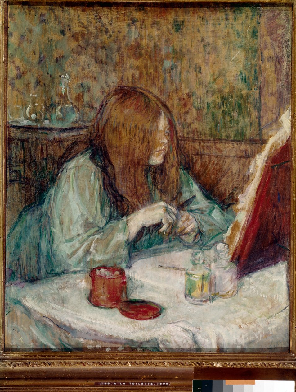 Madame Poupoule w swojej toalecie autorstwa Henri de Toulouse Lautrec