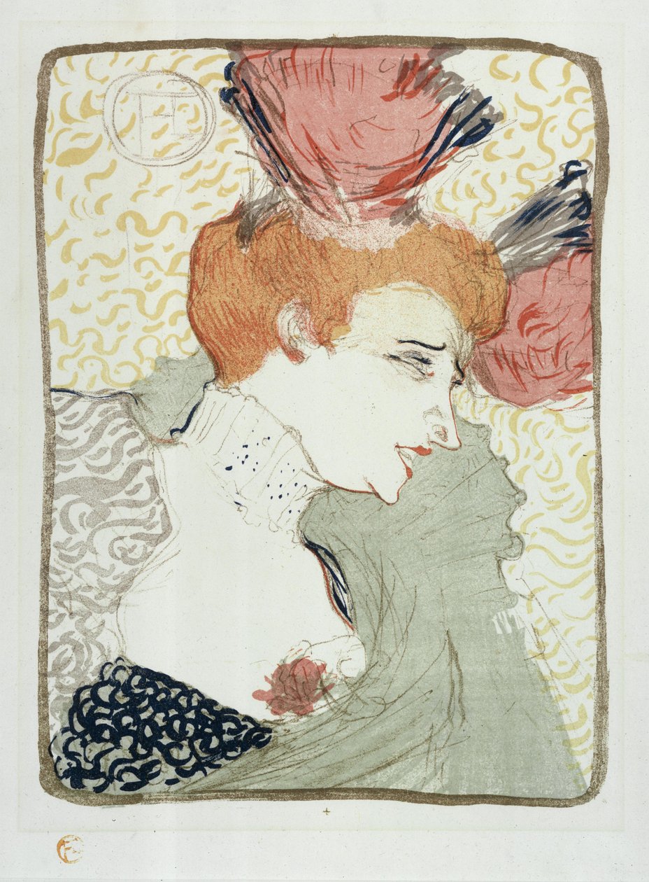 Popiersie Marcelle Lender autorstwa Henri de Toulouse-Lautrec