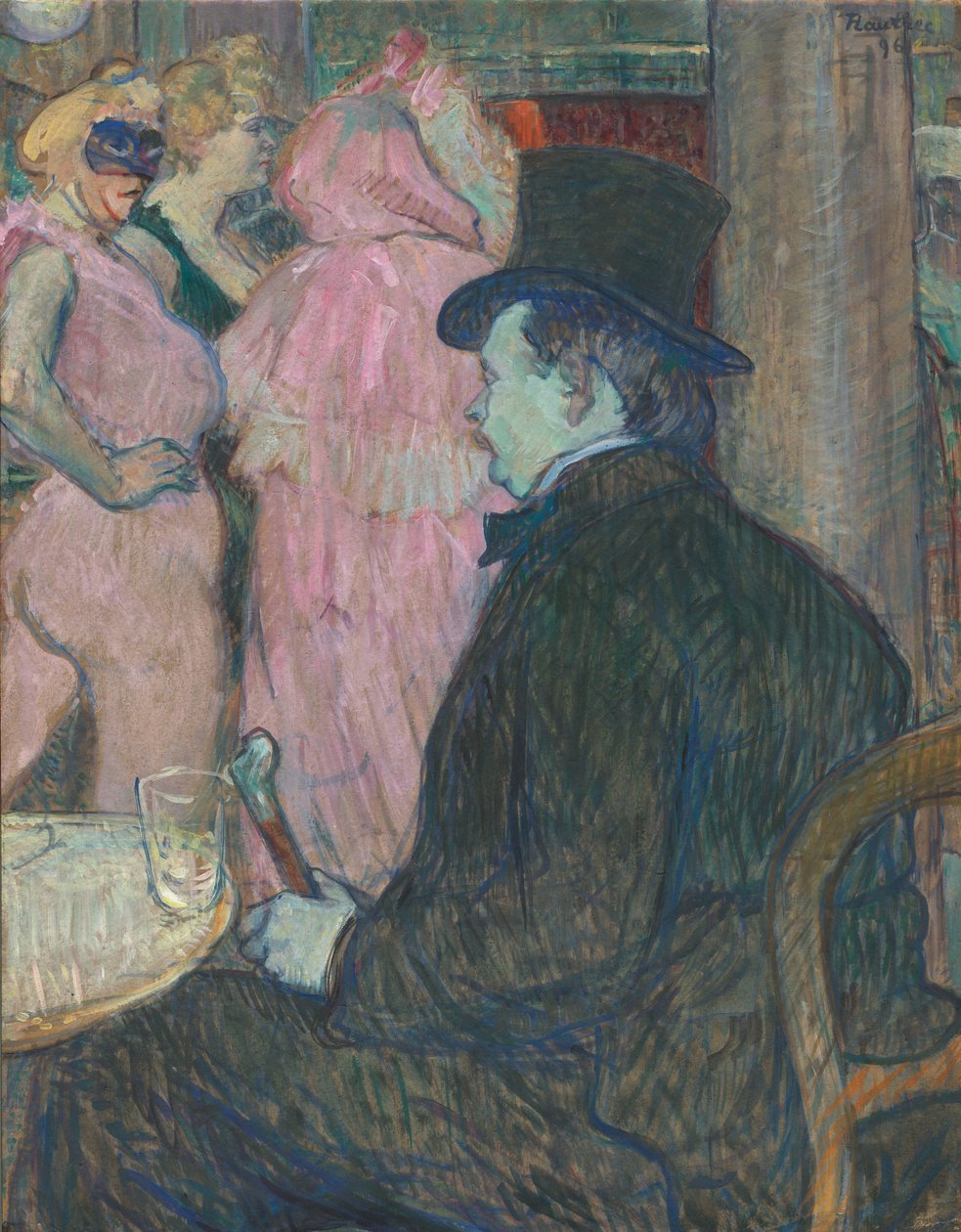 Maxime Dethomas autorstwa Henri de Toulouse-Lautrec