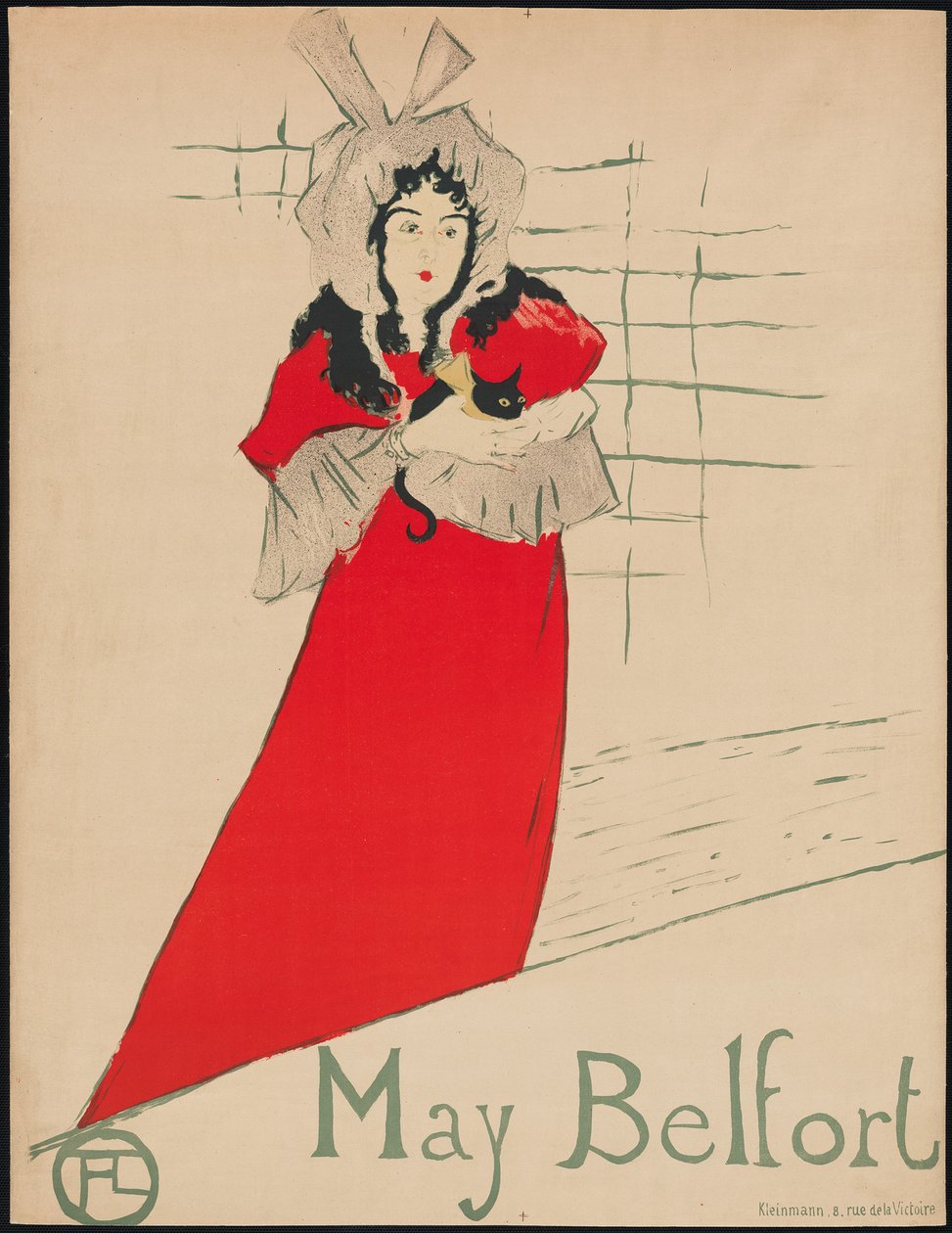 Maj Belfort autorstwa Henri de Toulouse-Lautrec