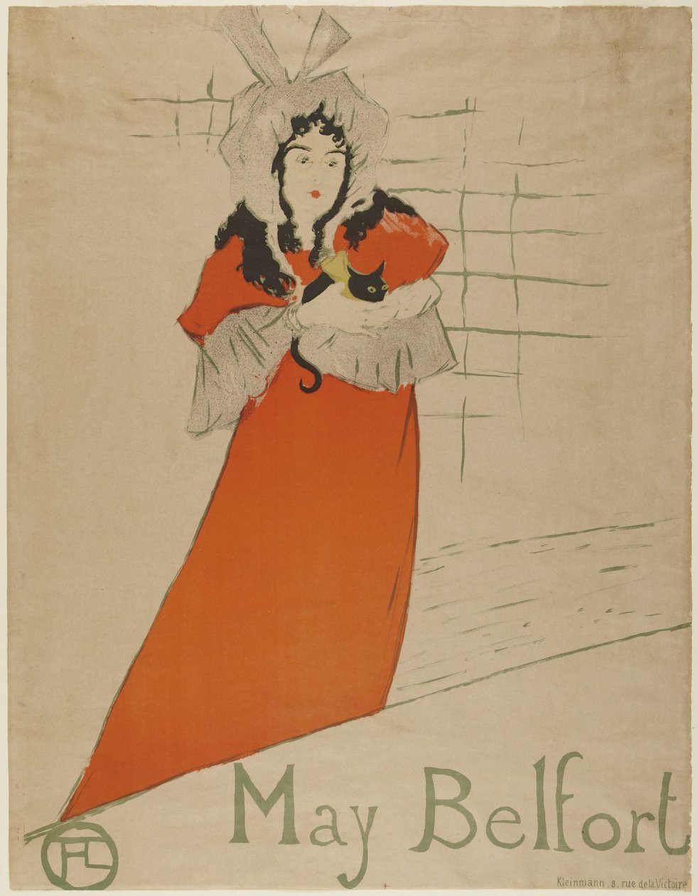 May Belfort autorstwa Henri de Toulouse-Lautrec