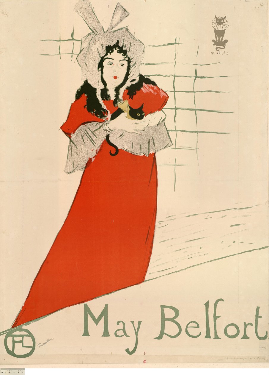 May Belfort autorstwa Henri de Toulouse-Lautrec