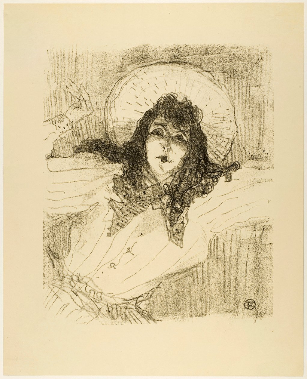 May Belfort, z Treize Litographies autorstwa Henri de Toulouse-Lautrec