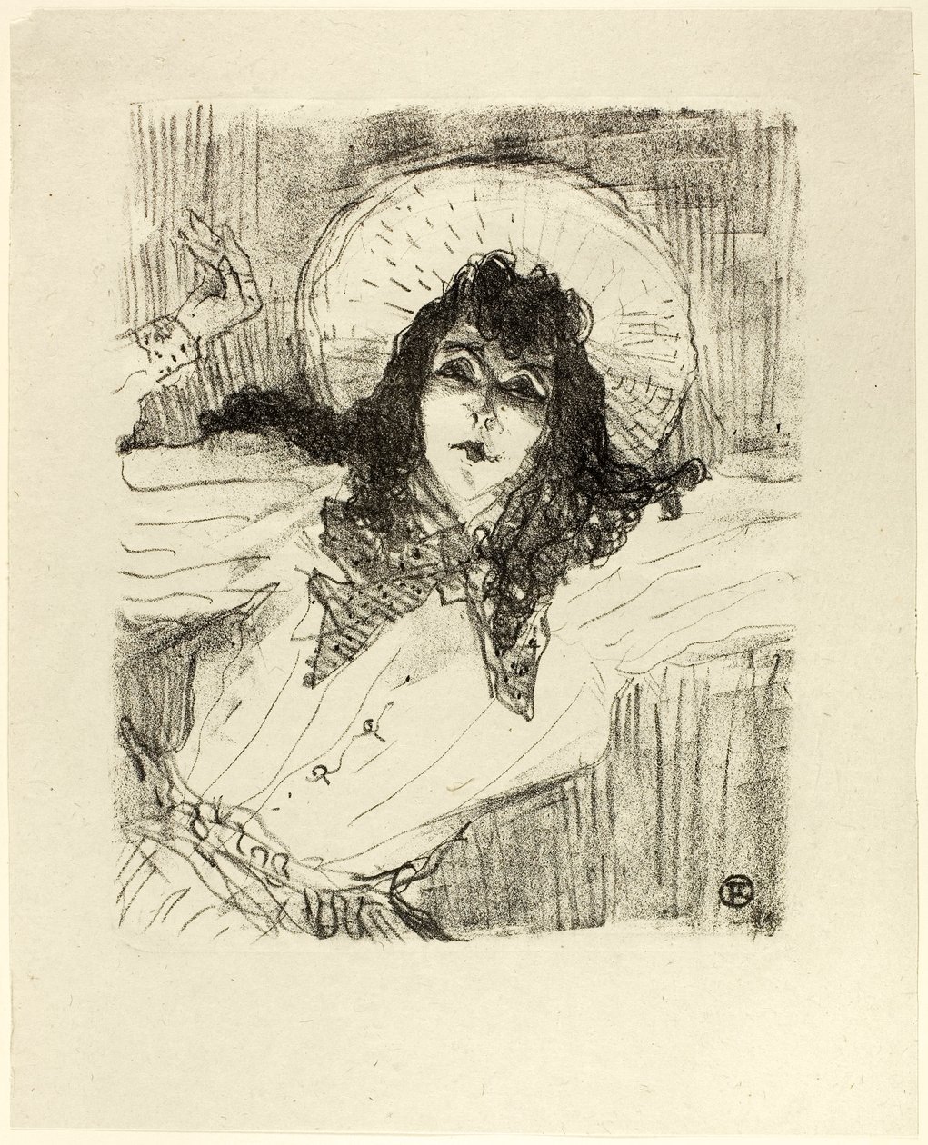 May Belfort, z Treize Litographies autorstwa Henri de Toulouse-Lautrec