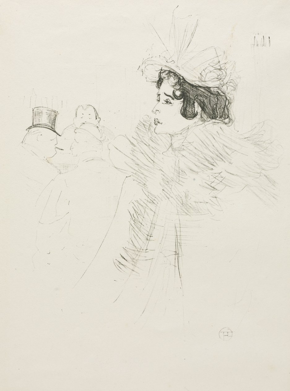 Panna May Belfort autorstwa Henri de Toulouse-Lautrec
