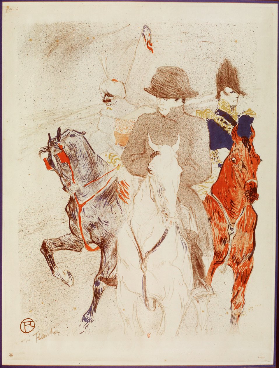 Napoleon I, cesarz autorstwa Henri de Toulouse-Lautrec