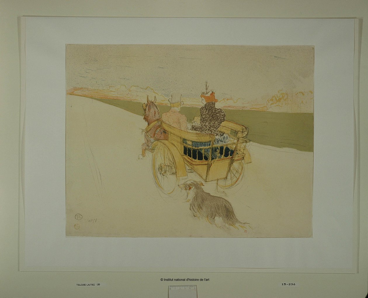 Wycieczka na wieś autorstwa Henri de Toulouse-Lautrec