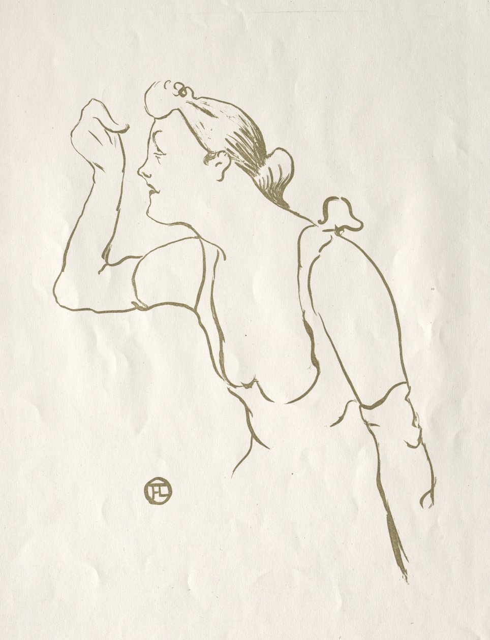 Paula Brebion autorstwa Henri de Toulouse-Lautrec