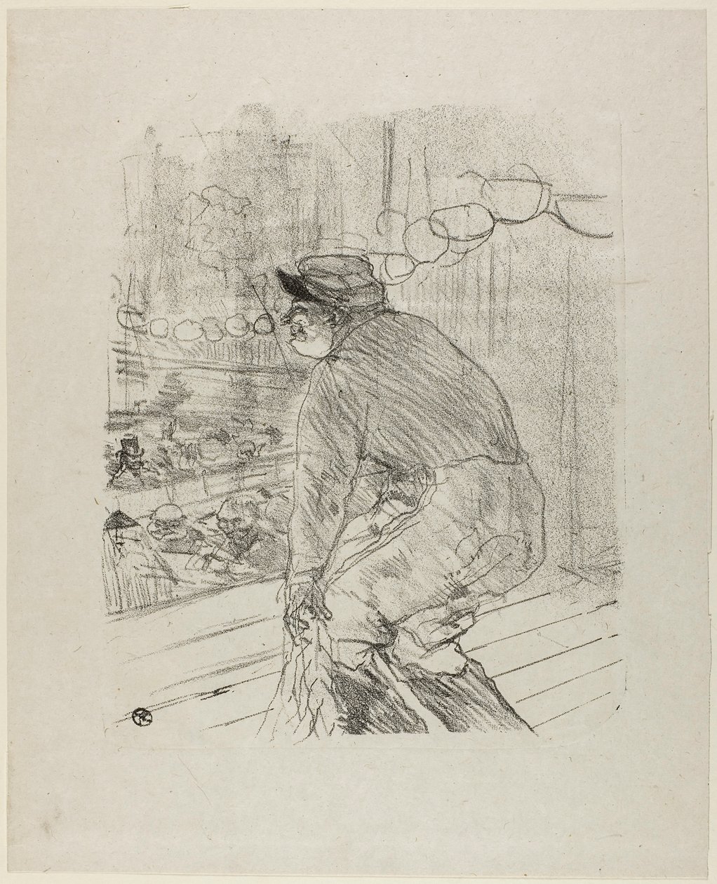 Polin, z Treize Litographies autorstwa Henri de Toulouse-Lautrec