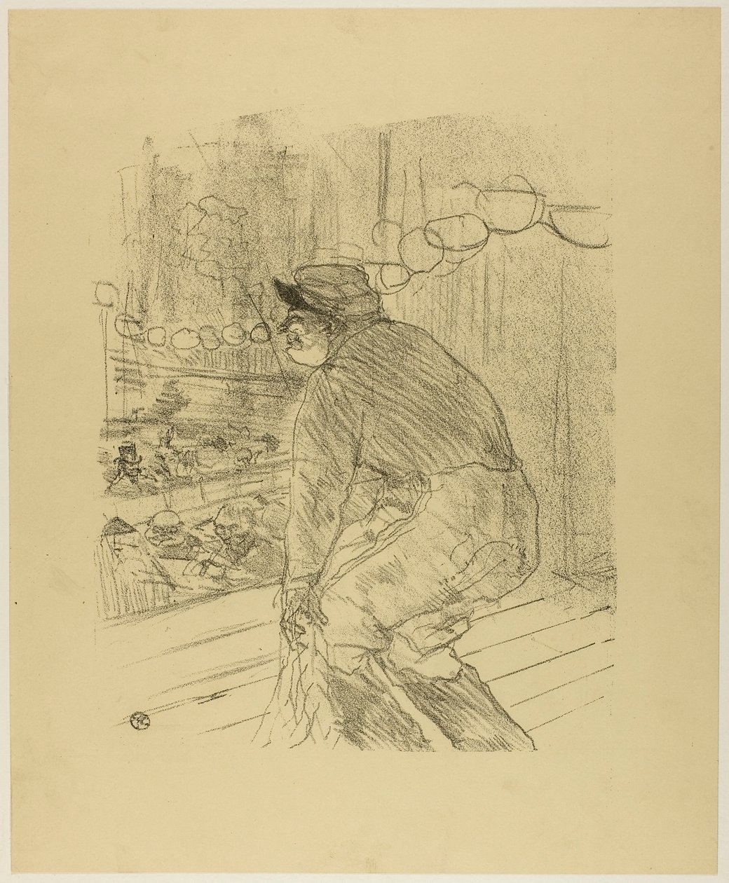 Polin, z Treize Litographies autorstwa Henri de Toulouse-Lautrec