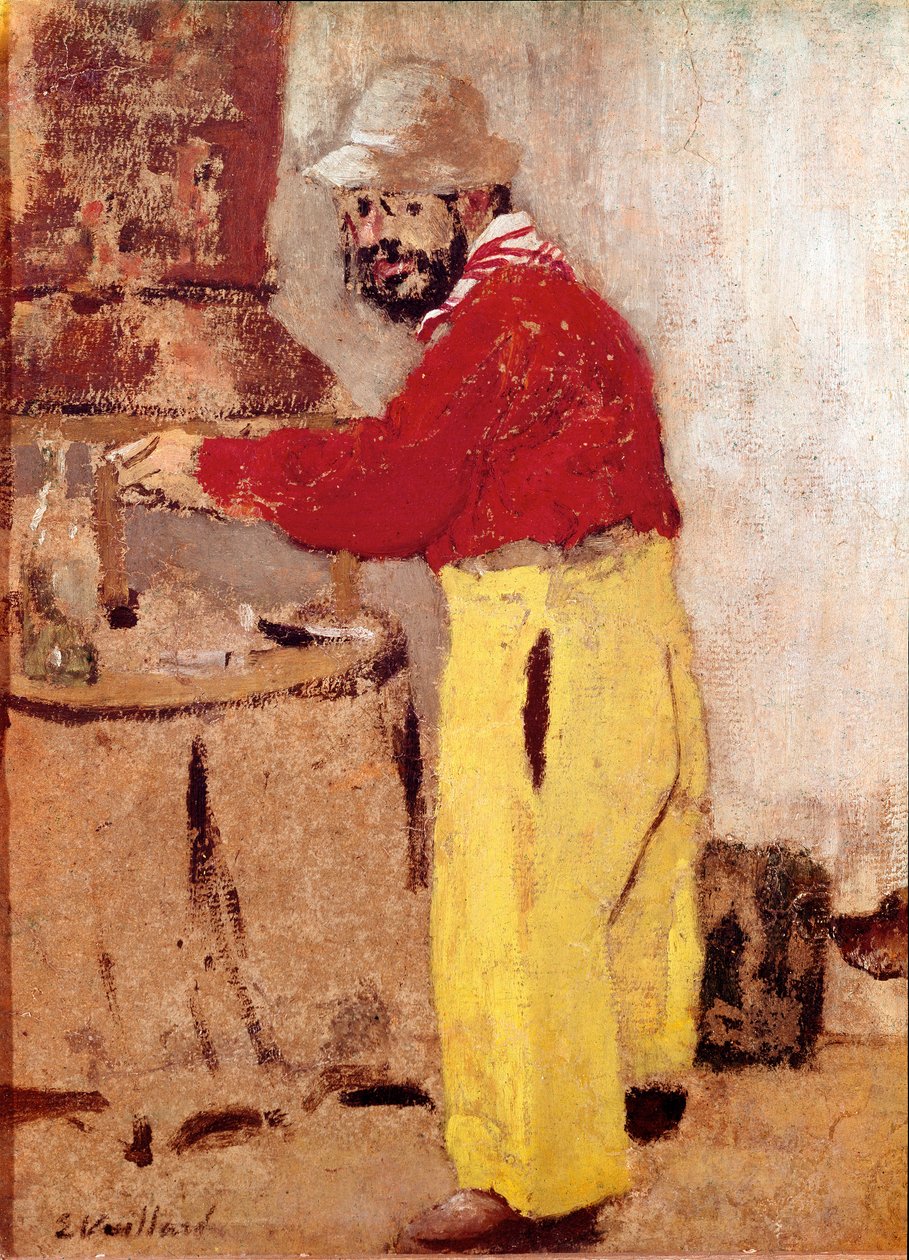 Portret malarza Henryka z Tuluzy Lautrec autorstwa Henri de Toulouse Lautrec