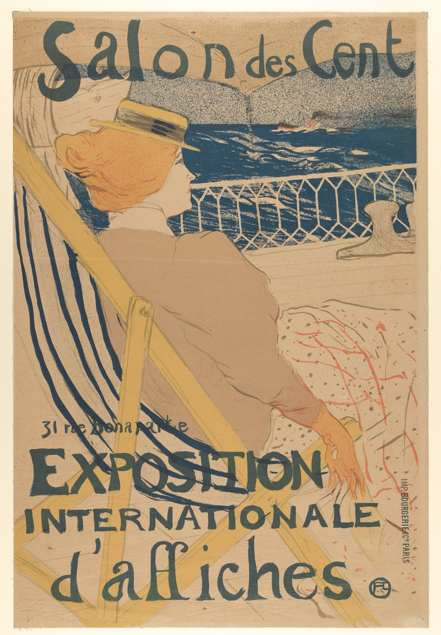 Salon des Cent: Międzynarodowa wystawa plakatów autorstwa Henri de Toulouse-Lautrec