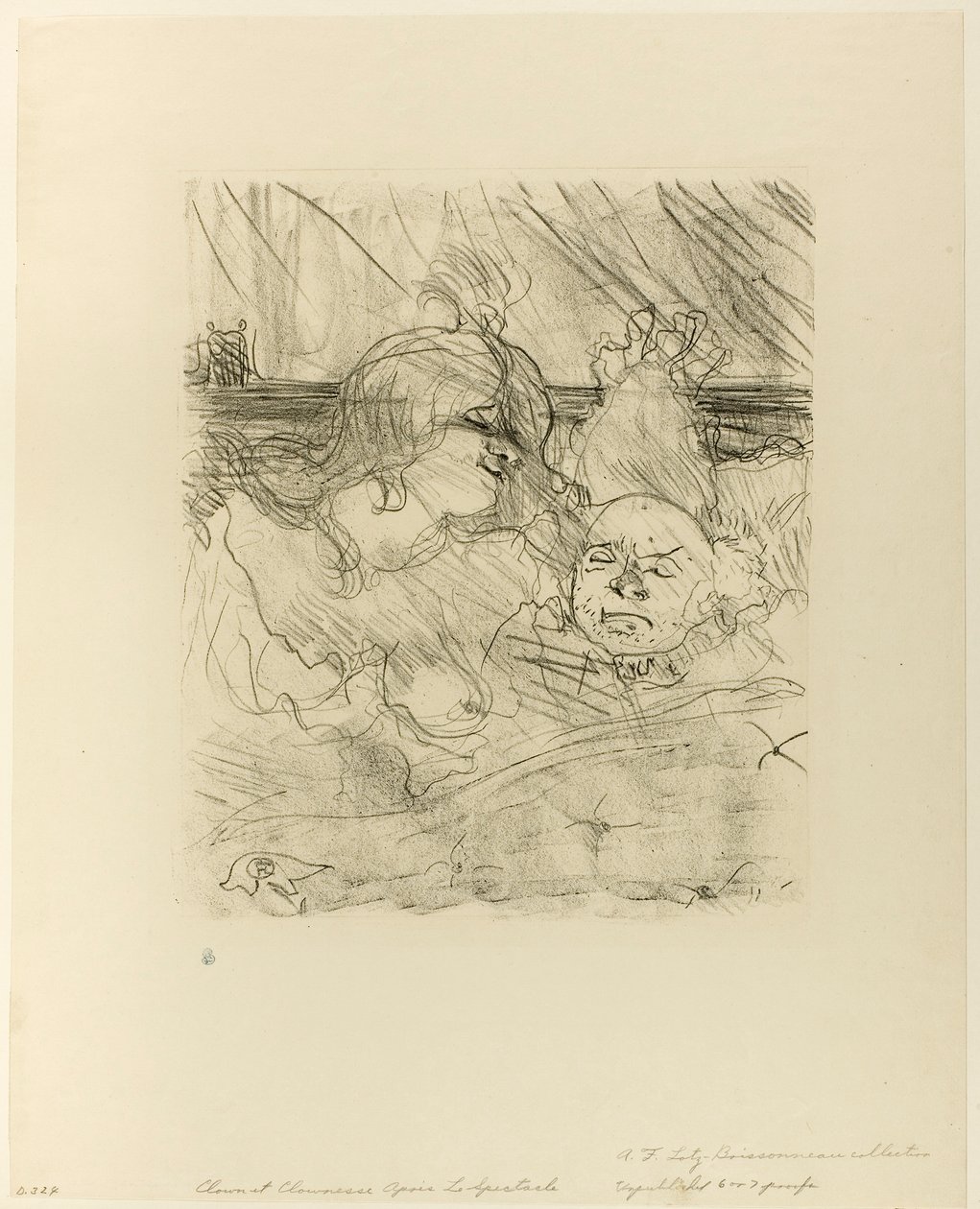 Uwodzenie autorstwa Henri de Toulouse-Lautrec