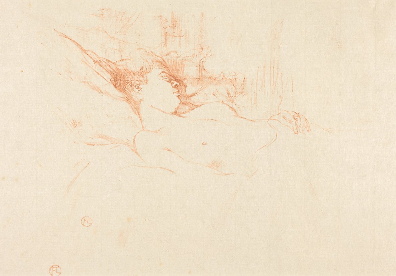 Sleep (Sen) autorstwa Henri de Toulouse-Lautrec