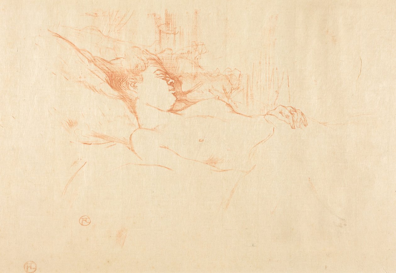 Sen autorstwa Henri de Toulouse-Lautrec
