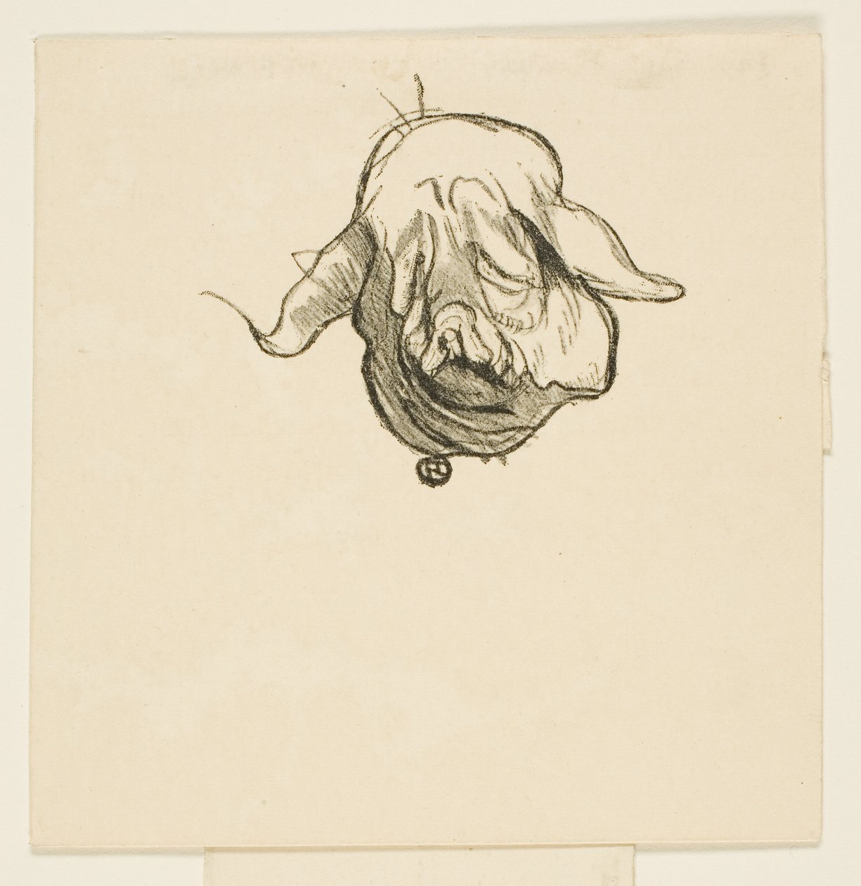 Końcówka z U stóp Synaju autorstwa Henri de Toulouse-Lautrec