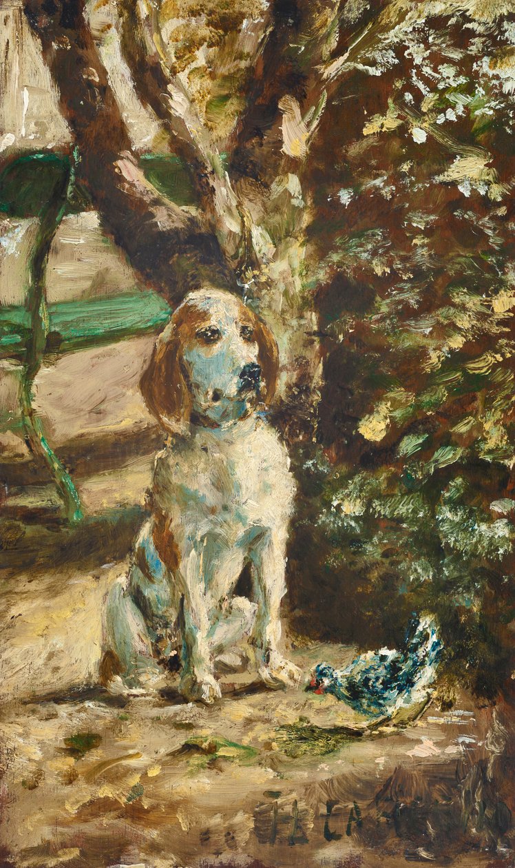 Pies artysty, Flèche autorstwa Henri de Toulouse-Lautrec