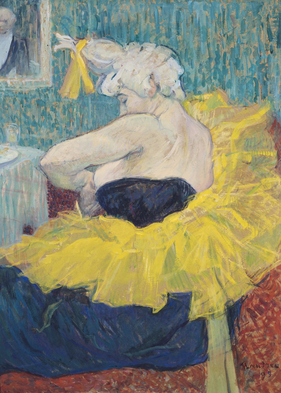 په توتوپولي کې د مسخره چا-یو-کاو autorstwa Henri de Toulouse Lautrec