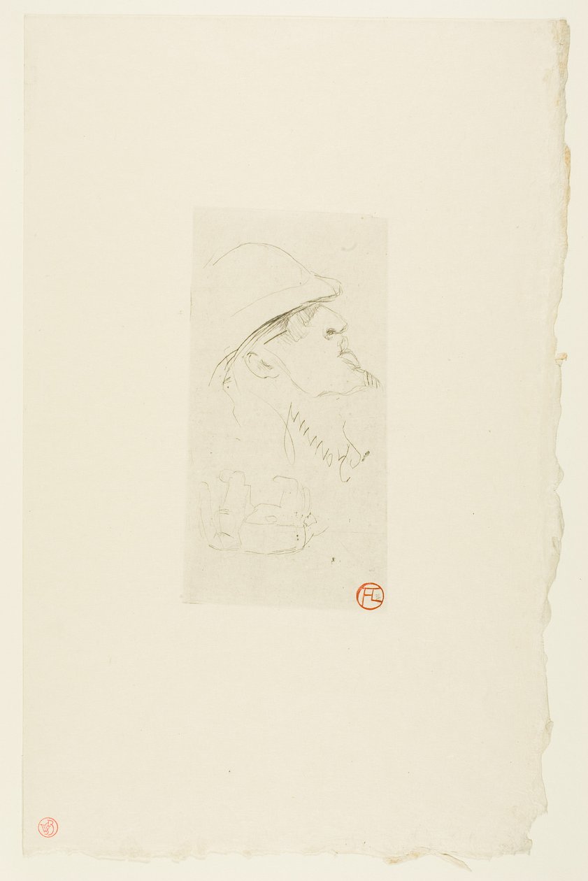 Odkrywca autorstwa Henri de Toulouse-Lautrec